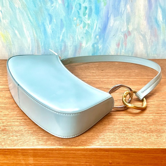 NWT Staud Ollie Shoulder Bag Mist 🌟Rare🌟 - Picture 14 of 15